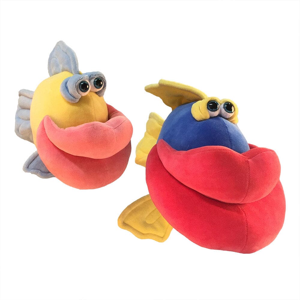 Plush Lippe Fish Soft Sculpture – The Keeper