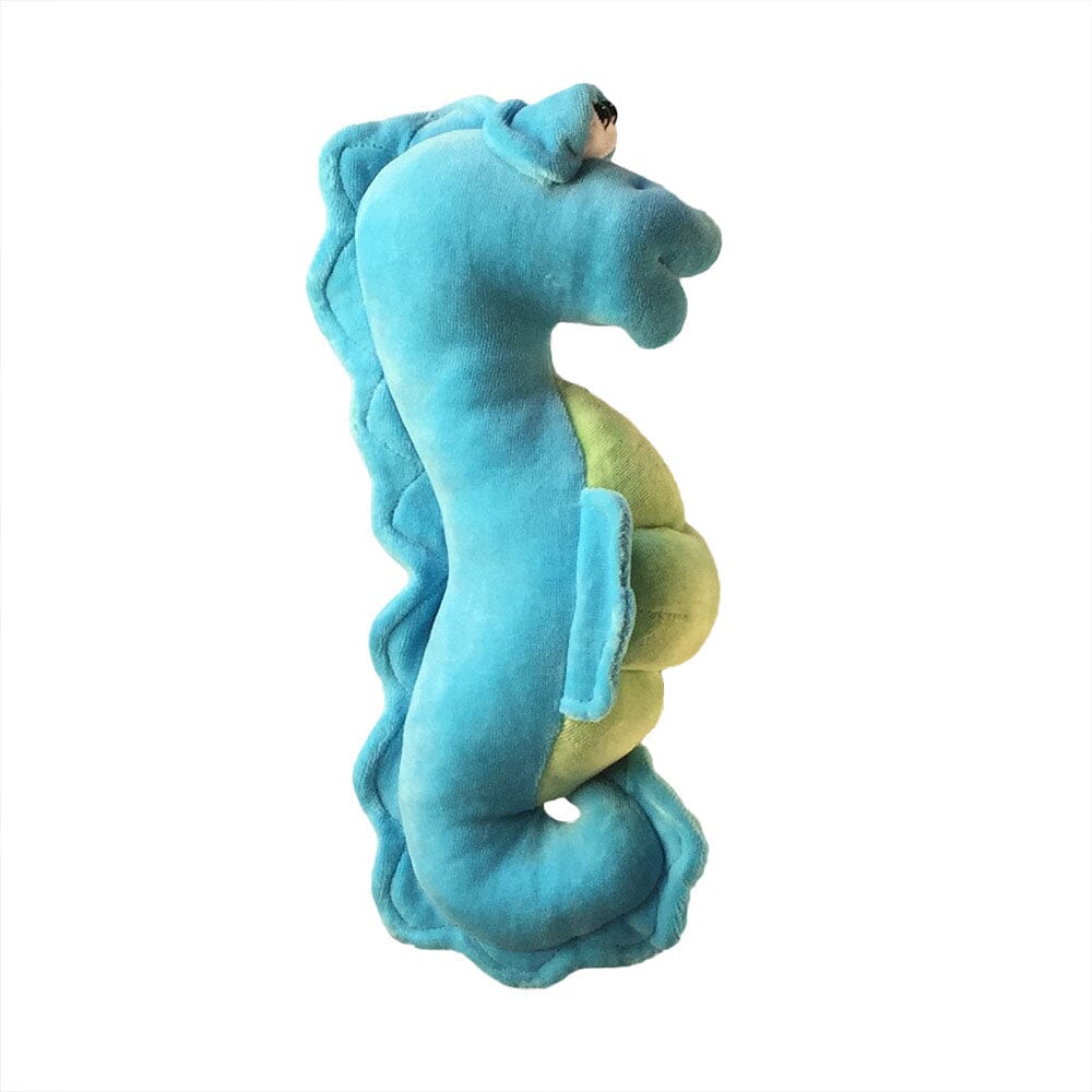 Plush Seahorse Soft Sculpture