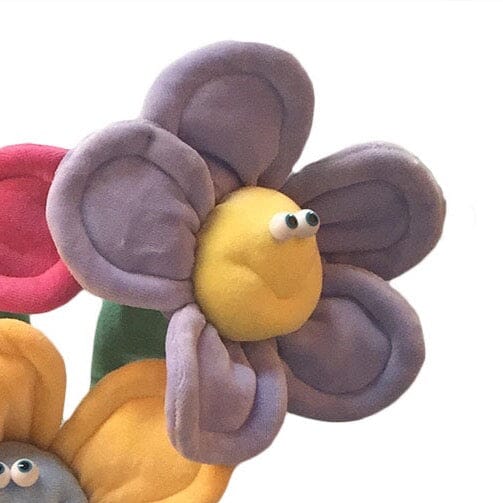 Plush Happy Flower Soft Sculpture